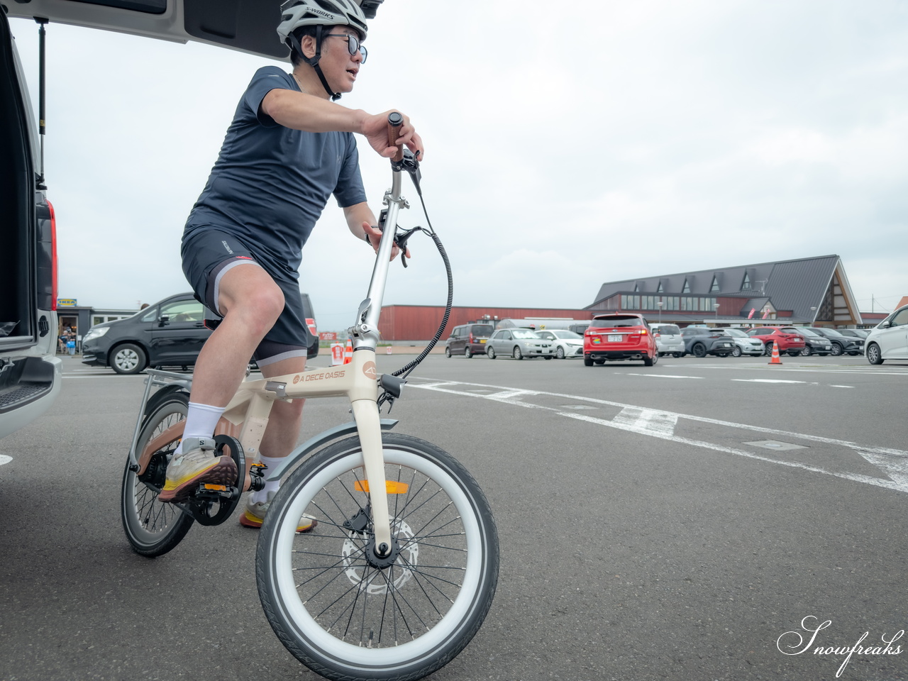 札幌じてんしゃ本舗 × ADO E-bike。SNSなどで話題の電動アシスト自転車に乗って、当別～石狩エリアを快適サイクリング！